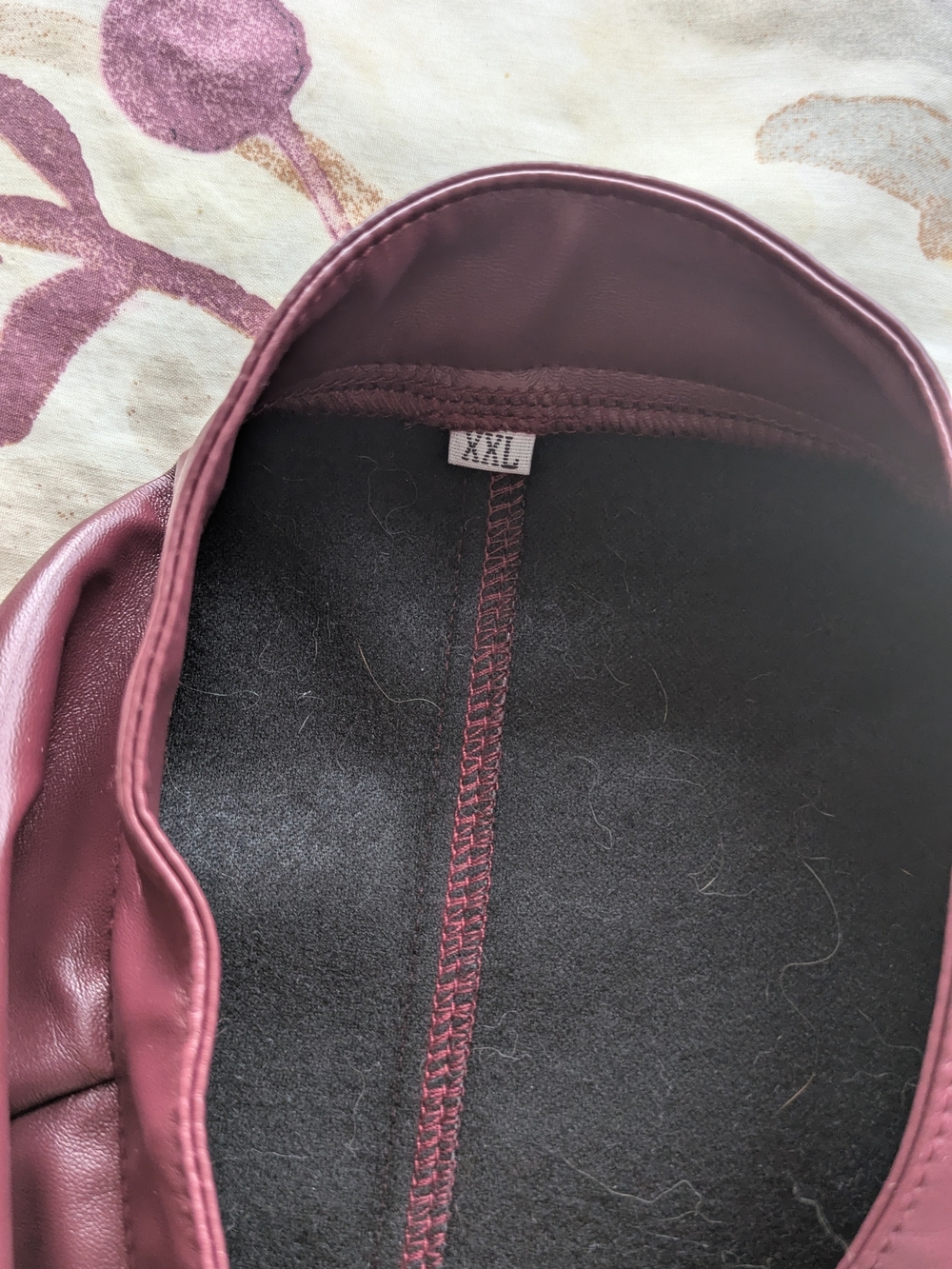 New, Never Worn Faux Leather Motorcycle Jacket. Very Sexy.